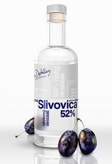 FD SLIVOVICA 0.50L 52% (čistá fľaša)