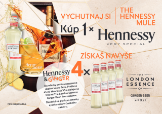 Hennessy V.S. 40% 0,7 l (čistá fľaša)