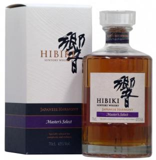 HIBIKI SUNTORY JAPANESE HARMONY MASTER´S SELECT 0.70L 43% GB (kartón)