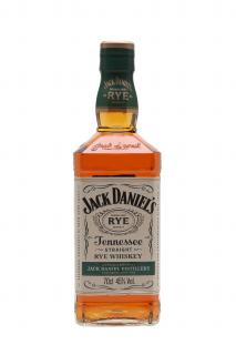 JACK DANIELS RYE WHISKEY 0.70L 45% (čistá fľaša)