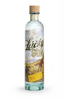 Lúčky Gin 40% 0,7 l (čistá fľaša)