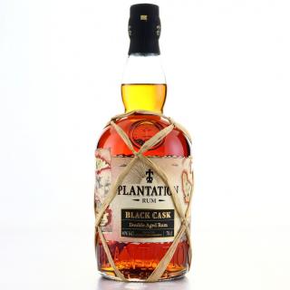Plantation Black Cask Double Aged Tmavý rum 40% 0,7 l (čistá fľaša)