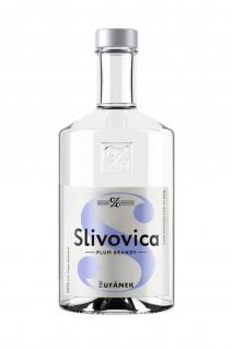 Slivovica Žufánek 50% 0,5 l (čistá fľaša)