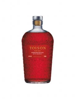 TOISON REMESELNÝ GIN RUBY RED 0.70L 38% (čistá fľaša)