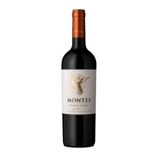 VÍNO MONTES MALBEC 0.75L 14.5% (čistá fľaša)