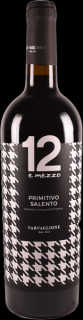 VÍNO VARVAGLIONE PRIMITIVO SALENTO 12E MEZZO 0.75L 12.5% (čistá fľaša)