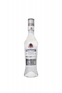 VODKA WITH SILVER PREMIUM WHITE LABEL 0.50L 40% (čistá fľaša)