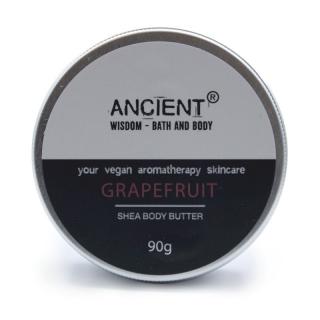 Aromaterapeutické Bambucké Telové Maslo 90g - Grapefruit