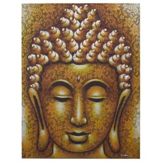 Buddhov obraz - Detail Zlatého Brokátu