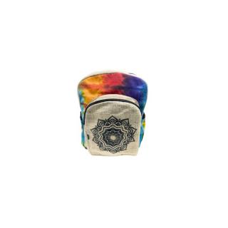 Tie Dye Veľký Konopný Batoh - Mandala