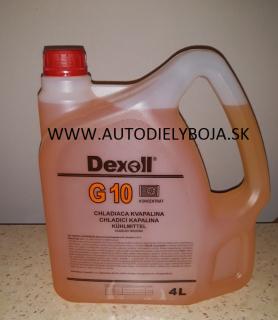 Antifreeze AL/G10 DEXOLL 4L žltý