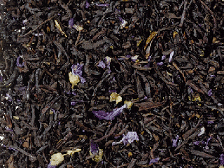 Clematis Earl Grey Modrý kvet 100 g Čierny aroma čaj