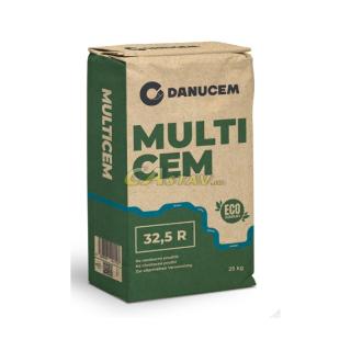 Cement  Dunacem 32,5 R (25kg) CEM II/B-M (V-LL) 32,5 R multicem Portlandský zmesový cement 32.5