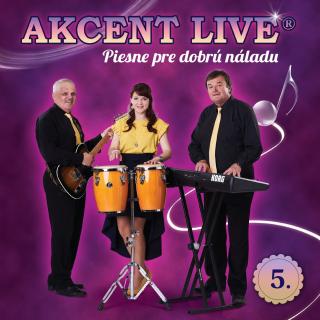 Akcent Live - Piesne pre dobrú náladu 5. cd