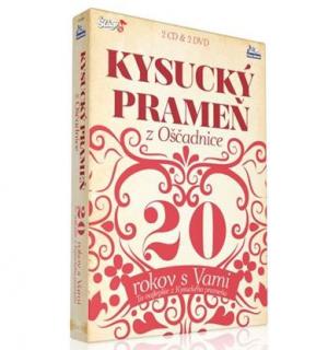 Kysucky prameň - 20 rokov s Vami 2CD2DVD