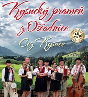 Kysucký prameň - Cez Kysuce 1 CD  1 DVD