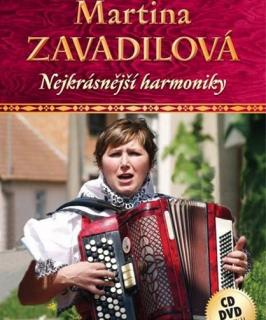 MARTINA ZAVADILOVÁ - Nejkrásnější harmoniky 1 CD  1 DVD