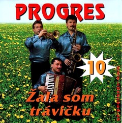 PROGRES 10 - Žala som trávičku CD