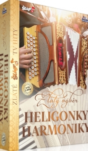 Zlaté ŠlágrTV Hity Zlatý výběr Heligonky - Harmoniky 4CD2DVD