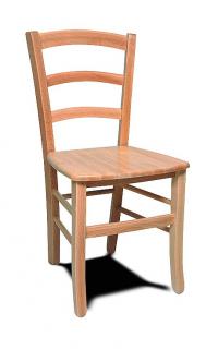 Celodrevená stolička D141/L