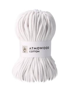 Atmowood cotton 5 mm - biela