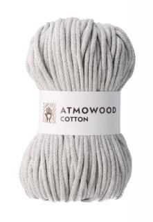 Atmowood cotton 5 mm - sivá