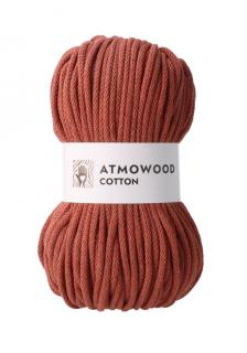 Atmowood cotton 5 mm - tehlová
