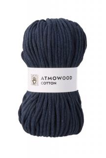 Atmowood cotton 5 mm -  tmavomodrá