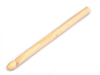 Bambusový háčik na háčkovanie Zvoľte variant:: 10 mm