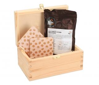Darčeková farebná krabička pre milovníkov kávy