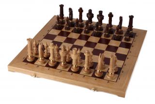 Drevené šachy 62 x 62 cm