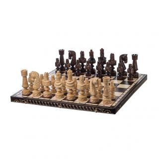 Drevené šachy 82 x 82 cm