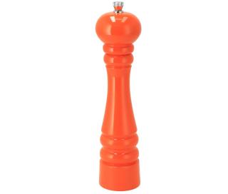 Drevený mlynček na korenie oranžový