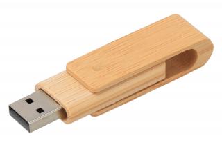 Drevený USB disk 16GB - bambus