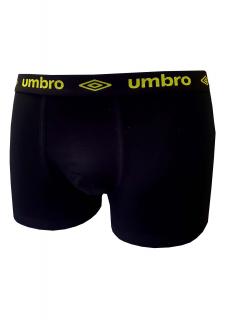 Pánske boxerky Umbro 716 čierna/limetka