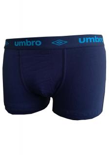 Pánske boxerky Umbro 716 tm.modrá/tyrkys