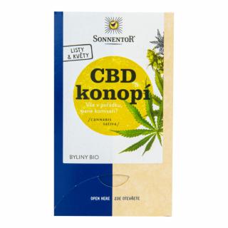 CBD konope porciovaný 27 g BIO   SONNENTOR