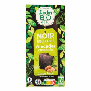 Čokoláda s mandľami 100 g BIO   JARDIN BIO