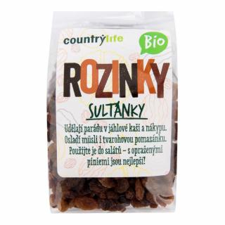 Hrozienka sultánky 200 g BIO   COUNTRY LIFE