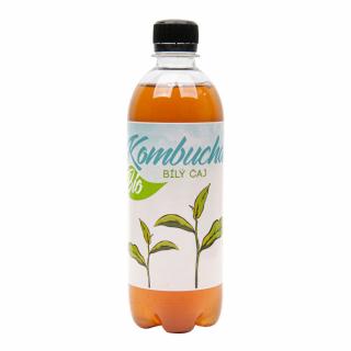 Kombucha biely čaj 500 ml BIO   STEVIKOM