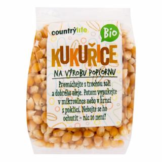 Kukurica na výrobu pukancov 200 g BIO   COUNTRY LIFE