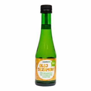 Olej sezamový 200 ml BIO   COUNTRY LIFE