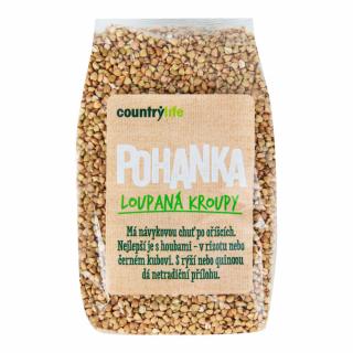 Pohánka lúpaná krúpy 500 g   COUNTRY LIFE