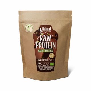 Proteín kakaový so spirulinou RAW 450 g BIO   LIFEFOOD