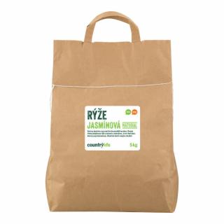 Ryža jasmínová natural 5 kg BIO   COUNTRY LIFE