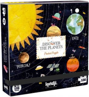 LONDJI Vreckové puzzle Objav planéty - 100 pcs