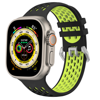 Cubenest Sportovní řemínek na Apple Watch , Barva Černo-žlutá