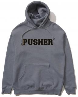 Pusher Bearings - Academik Hoodie Grey Veľkosť: L