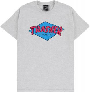 Thrasher x Parra - Trasher Ash Grey Tričko Veľkosť: L