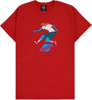 Thrasher x Parra - Trasher Tre Red Tričko Veľkosť: S